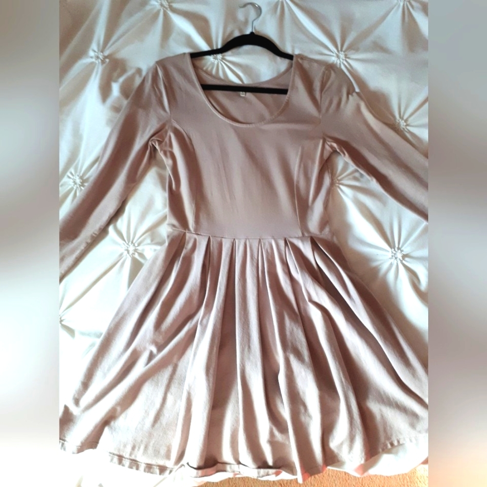 Talula dress in lilac-grey